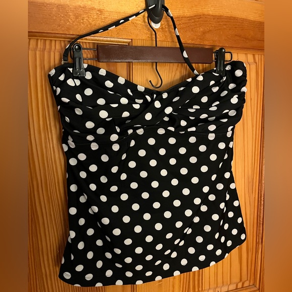 Mossimo strapless/halter versatile tankini top - Picture 2 of 7
